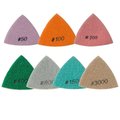 Specialty Diamond 7 Pcs Diamond Triangular Dry Polishing Pad Set BRTTDSET